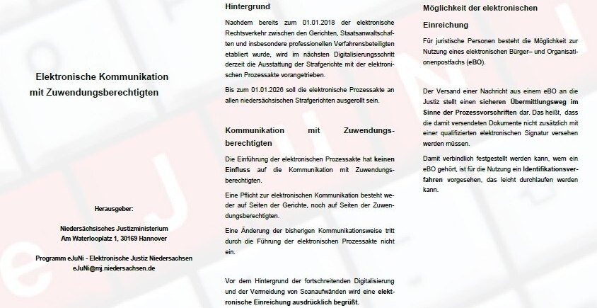 Flyer Zuwendungsempfänger